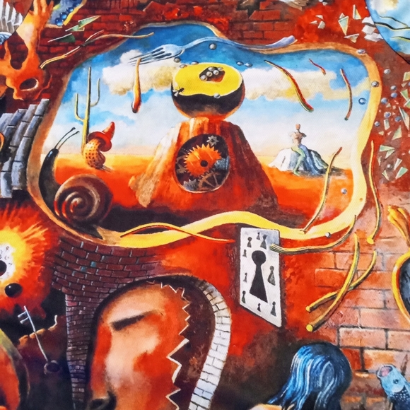 Men's awesome t-shirt 100% polyester lightweight breathable size large . - Picture 3 of 8